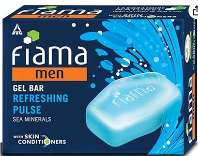 Fiama men gel bar soap