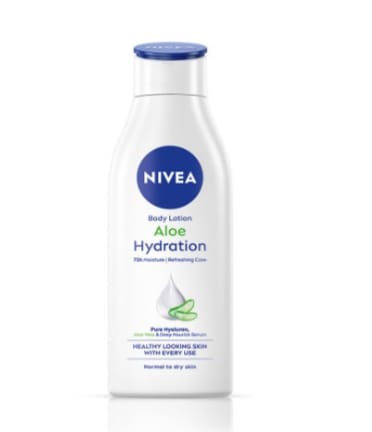 Nivea Aloe Hydration body lotion bottle