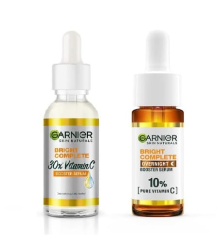 Two Garnier Skin Naturals Vitamin C Serums