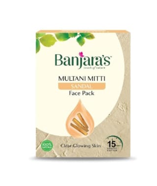 Banjara's Muliani Mitti Sandal Face Pack