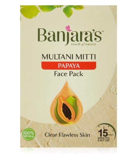 Banjara's Multani Mitti Papaya Face Pack
